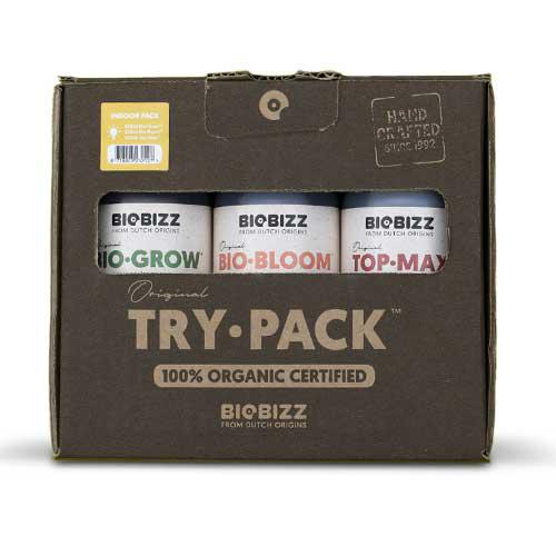 Try Pack Indoor - Pack engrais organique intérieur - BIOBIZZ