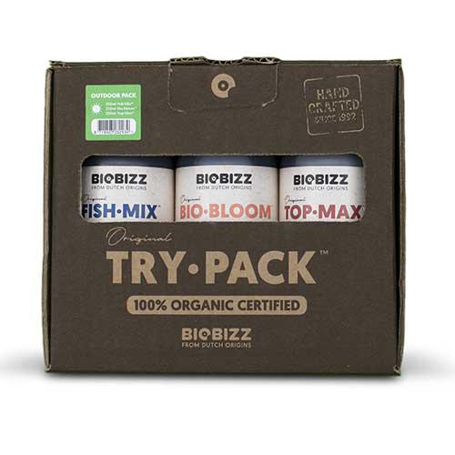 Try Pack Outdoor - Pack engrais organique extérieur - BIOBIZZ