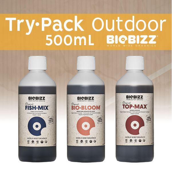 Pack BioBizz 500 mL Try.Pack Outdoor
