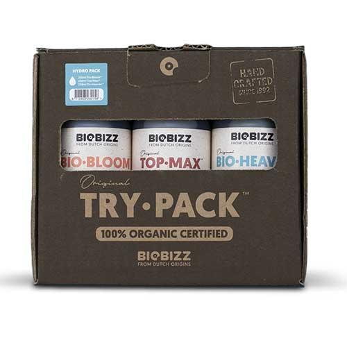 Try Pack Hydro - Pack engrais organique hydroponie - BIOBIZZ