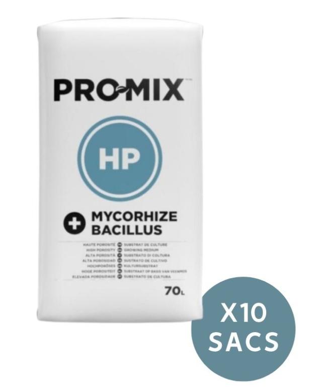 10 SACS DE TERREAU PRO-MIX 50L