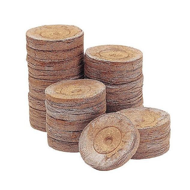C10-080-203.jpg 1000 Pastilles de Tourbe - Ø38mm - JIFFY