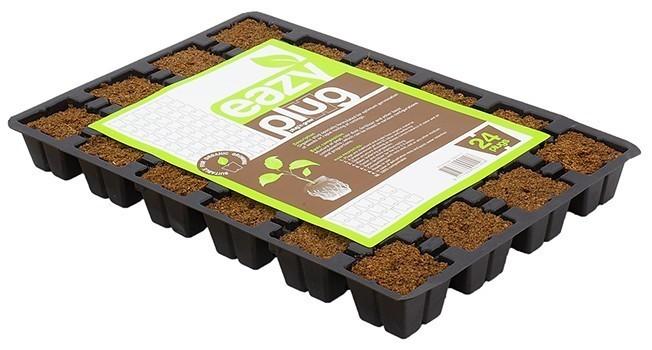 Plateau de 24 cubes d'enracinement - 30x20x3cm - EAZY PLUG