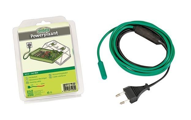 C10-090-201.jpg Cable chauffant avec prise montée - 3,5m - 14,5W - ROMBERG