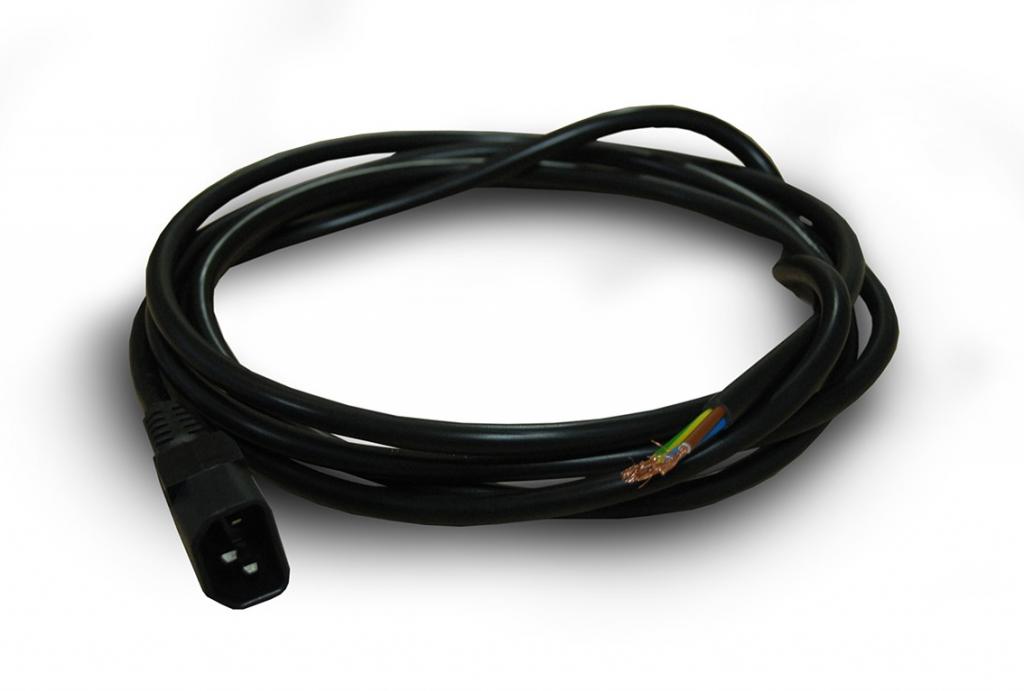 Cordon  IEC mâle- dénudé 3G1,5mm 3M