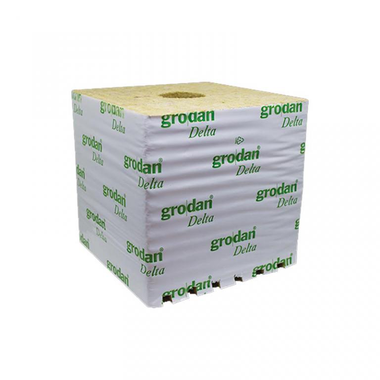 F10-220-010.jpg Cube de laine de roche 150x150mm Grand trou 40/35