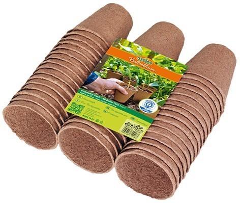 48 Pots Biodégradables de 8cm en Blister