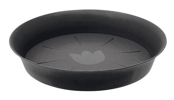 G10-310-202.jpg Soucoupe Ronde Noire Ø 26 cm