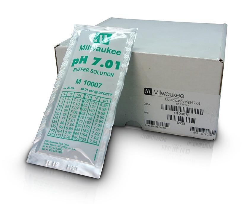 Solution d'étalonnage MILWAUKEE pH7.01 - 20 mL