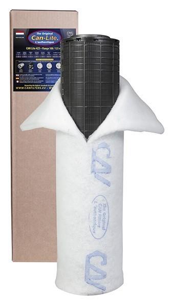 K10-510-302.jpg Filtre Can-Lite 425 Plastique - Ø125mm -L60cm -MAX 425m3/H avec flange
