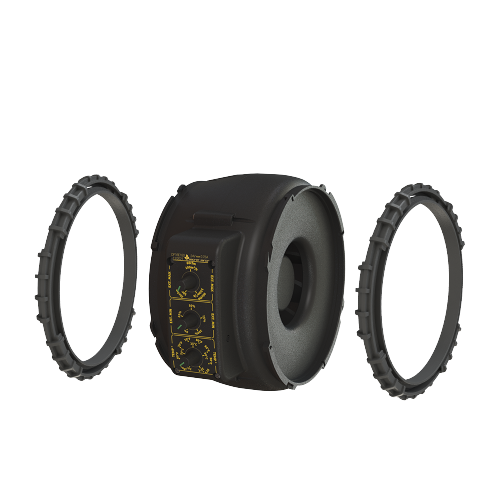 Extracteur DF16 thermo controlé 50/100/150 m3/h