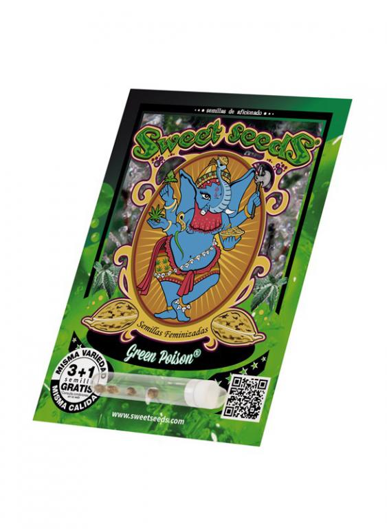 Green Poison – 3+1 graines – Sweet Seeds Green Poison – 3+1 graines – Sweet Seeds
