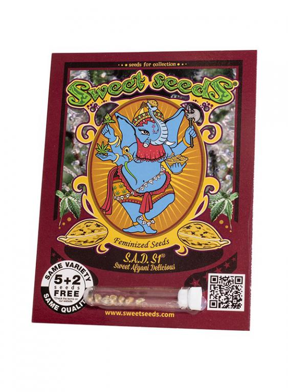S.A.D. Sweet Afgani Delicious S1 – 5+2 graines – Sweet Seeds S.A.D. Sweet Afgani Delicious S1 – 5+2 graines – Sweet Seeds