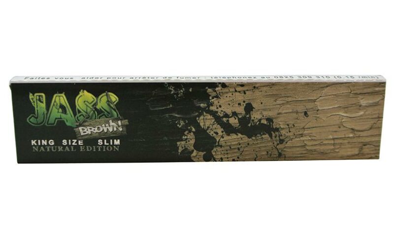 SLIM JASS Marron – Carnet de feuilles à rouler