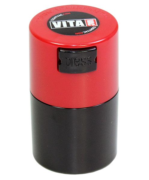 Boite VITAVAC Couvercle Rouge / Corps Noir 0,06L 20g Boite VITAVAC Couvercle Rouge / Corps Noir 0,06L 20g