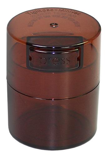 Boite MINIVAC Couvercle et corps Coffee Transparent 0,12L 40g Boite MINIVAC Couvercle et corps Coffee Transparent 0,12L 40g