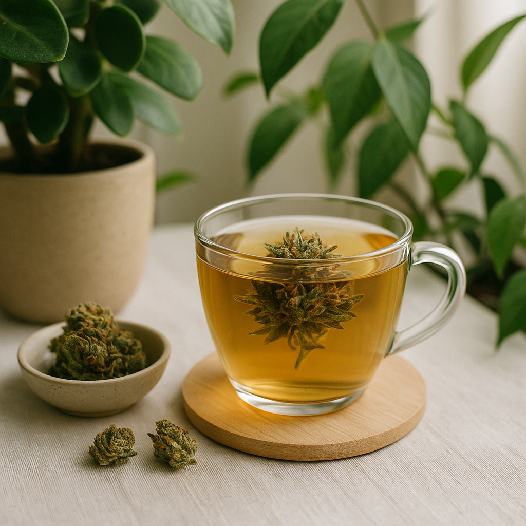 Thé de fleur de CBD