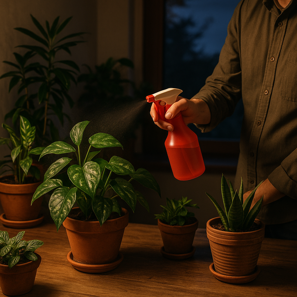 Quand pulvériser ses plantes