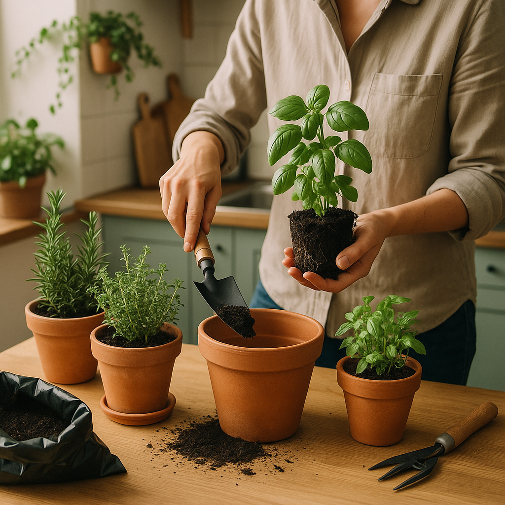 Cultiver les plantes aromatiques dans votre cuisine