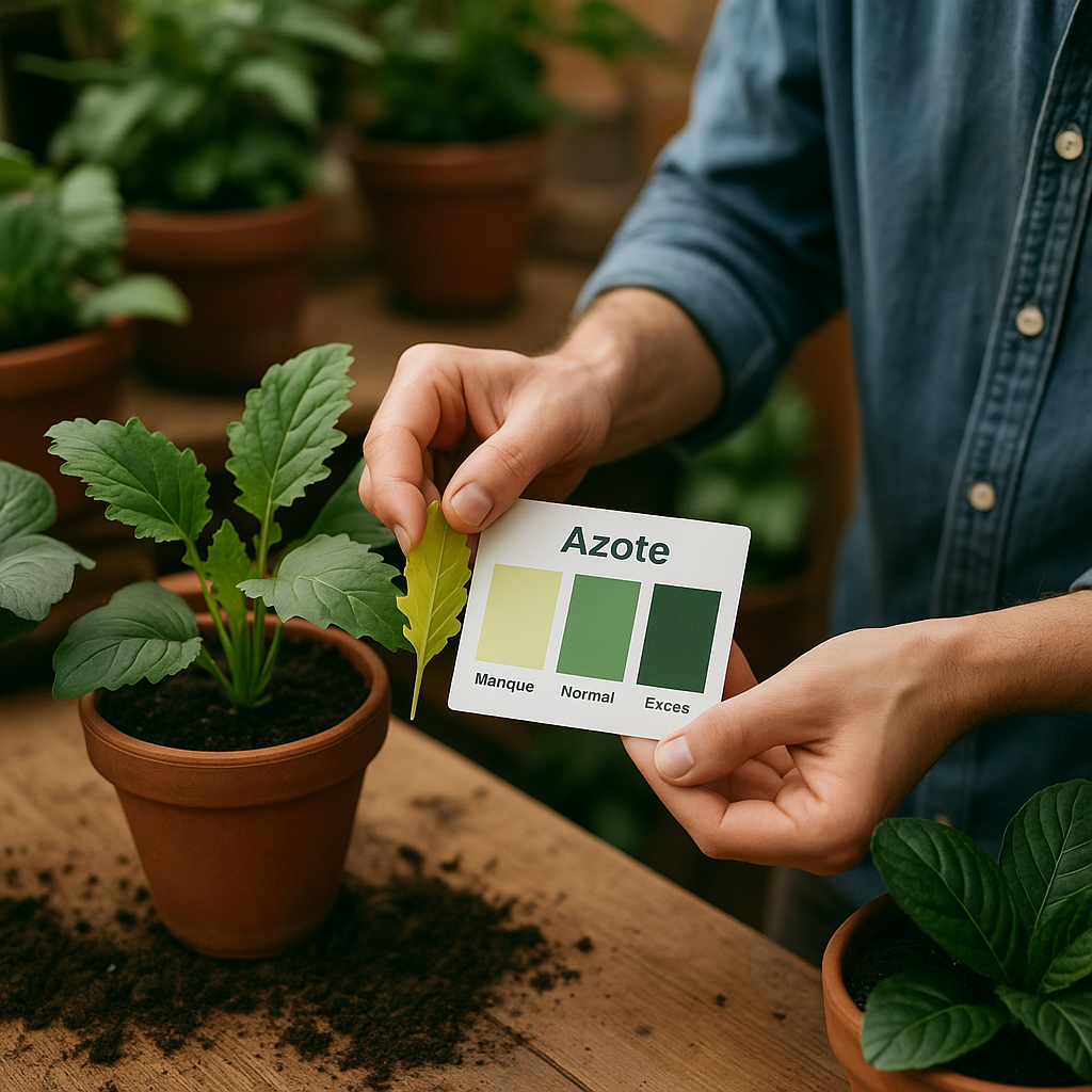 Comprendre la couleur des feuilles pour doser l&rsquo;azote en culture